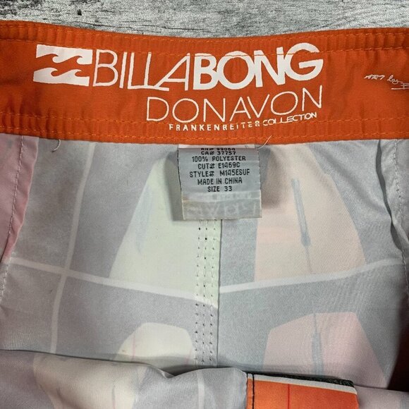 Billabong Surf Swim Board Shorts Donavon Collection Surfboard Print - Picture 4 of 10
